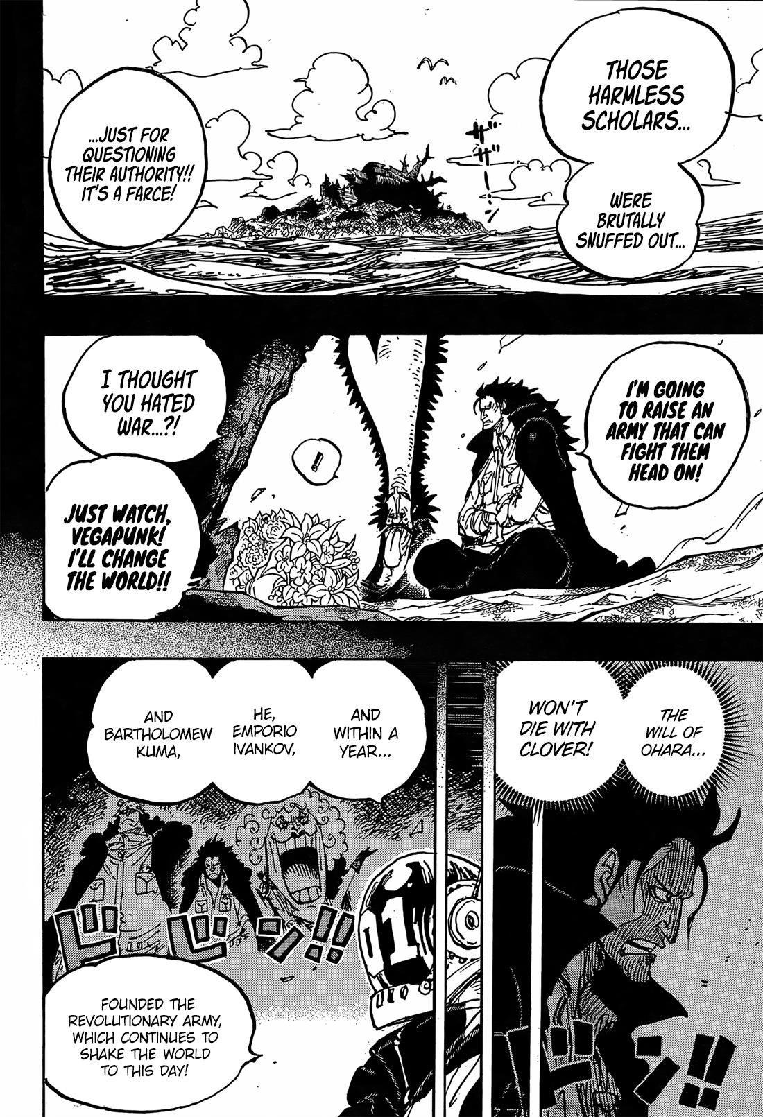 One Piece manga, chapter 1066, page 12 of 19