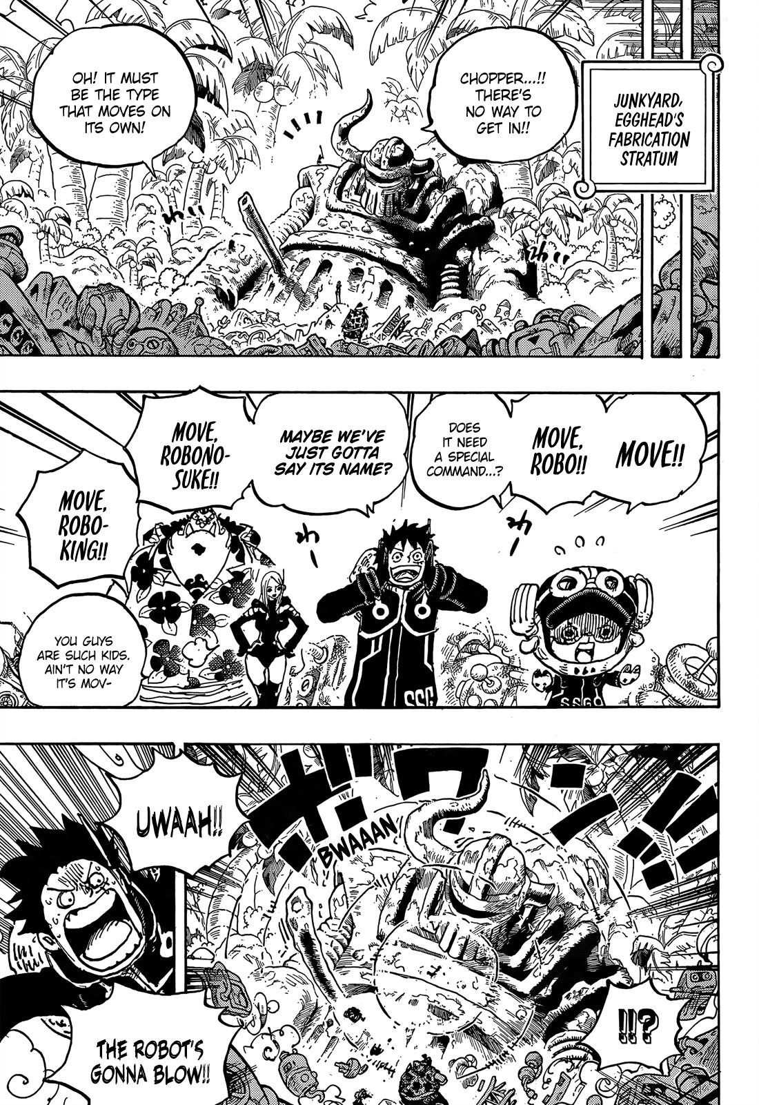 One Piece manga, chapter 1066, page 15 of 19