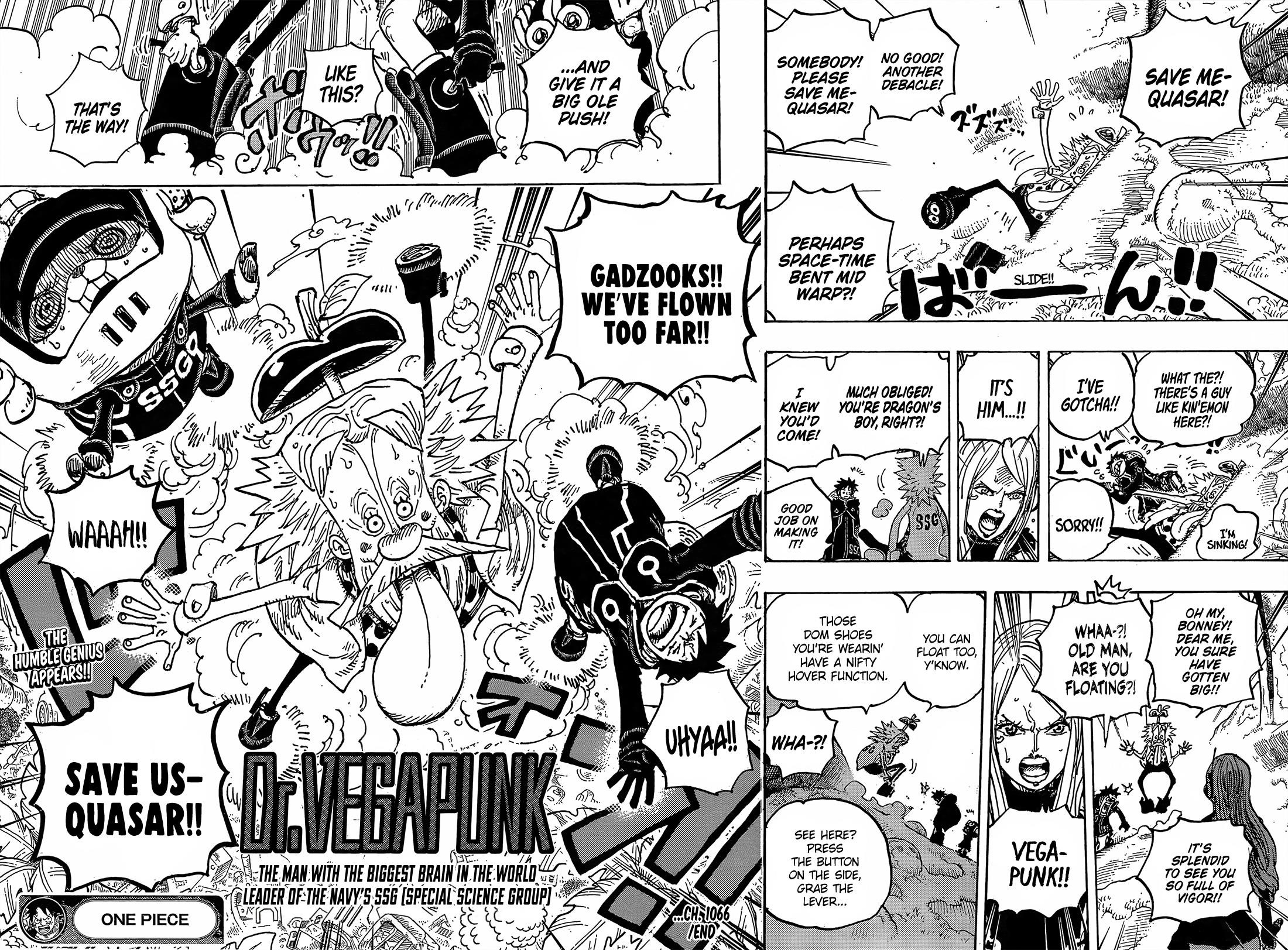 One Piece manga, chapter 1066, page 16 of 19
