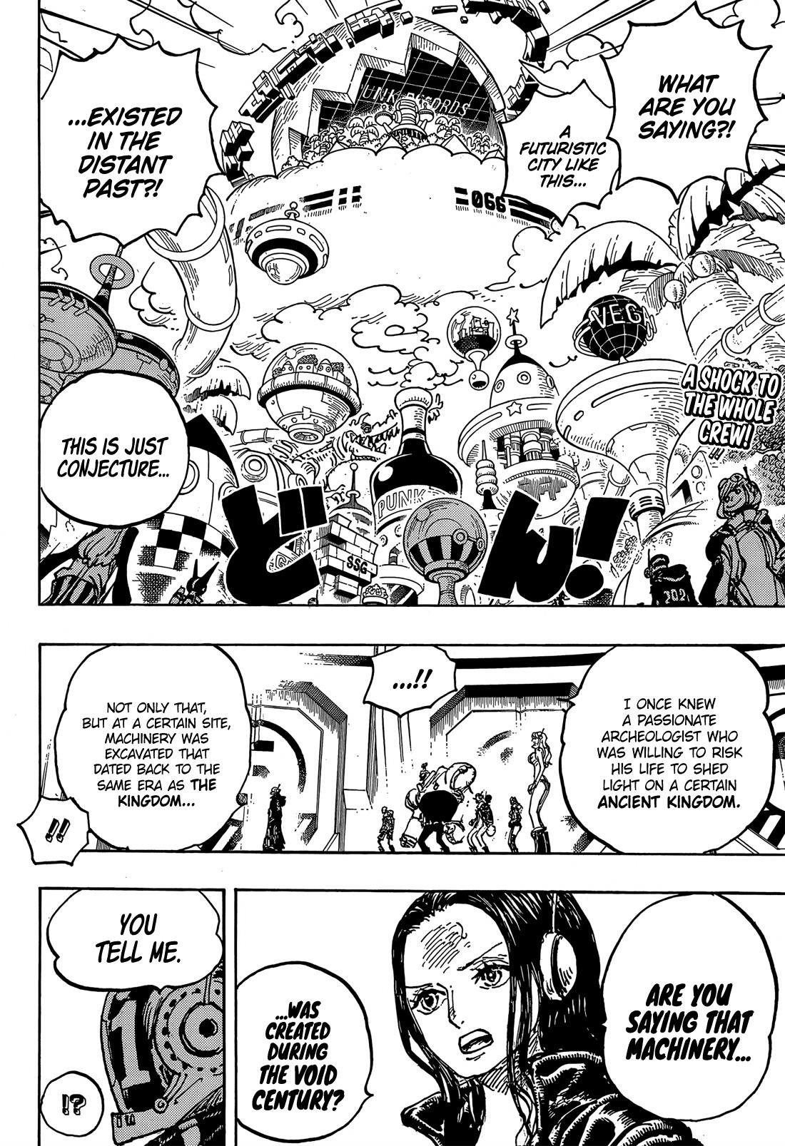 One Piece manga, chapter 1066, page 3 of 19