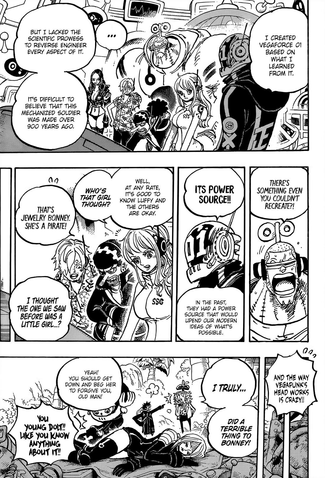 One Piece Chapter 1067 page 11 - Chapter 1067: Punk Records