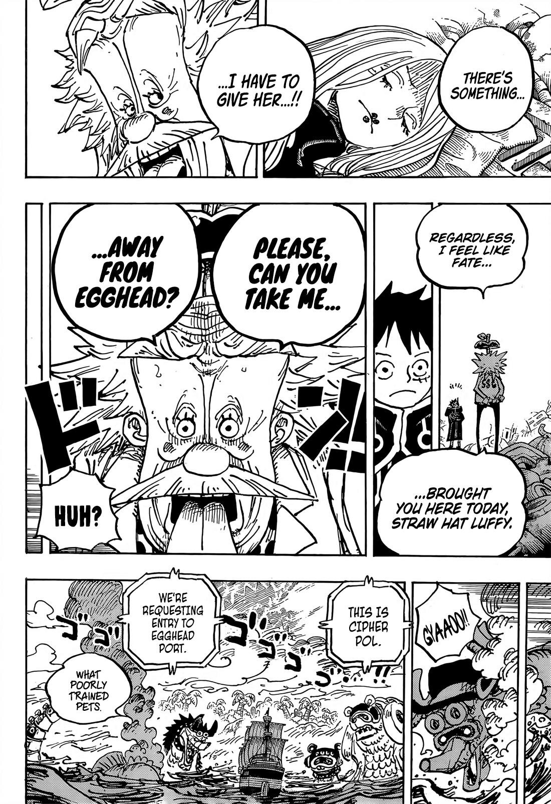 One Piece Chapter 1067 page 12 - Chapter 1067: Punk Records