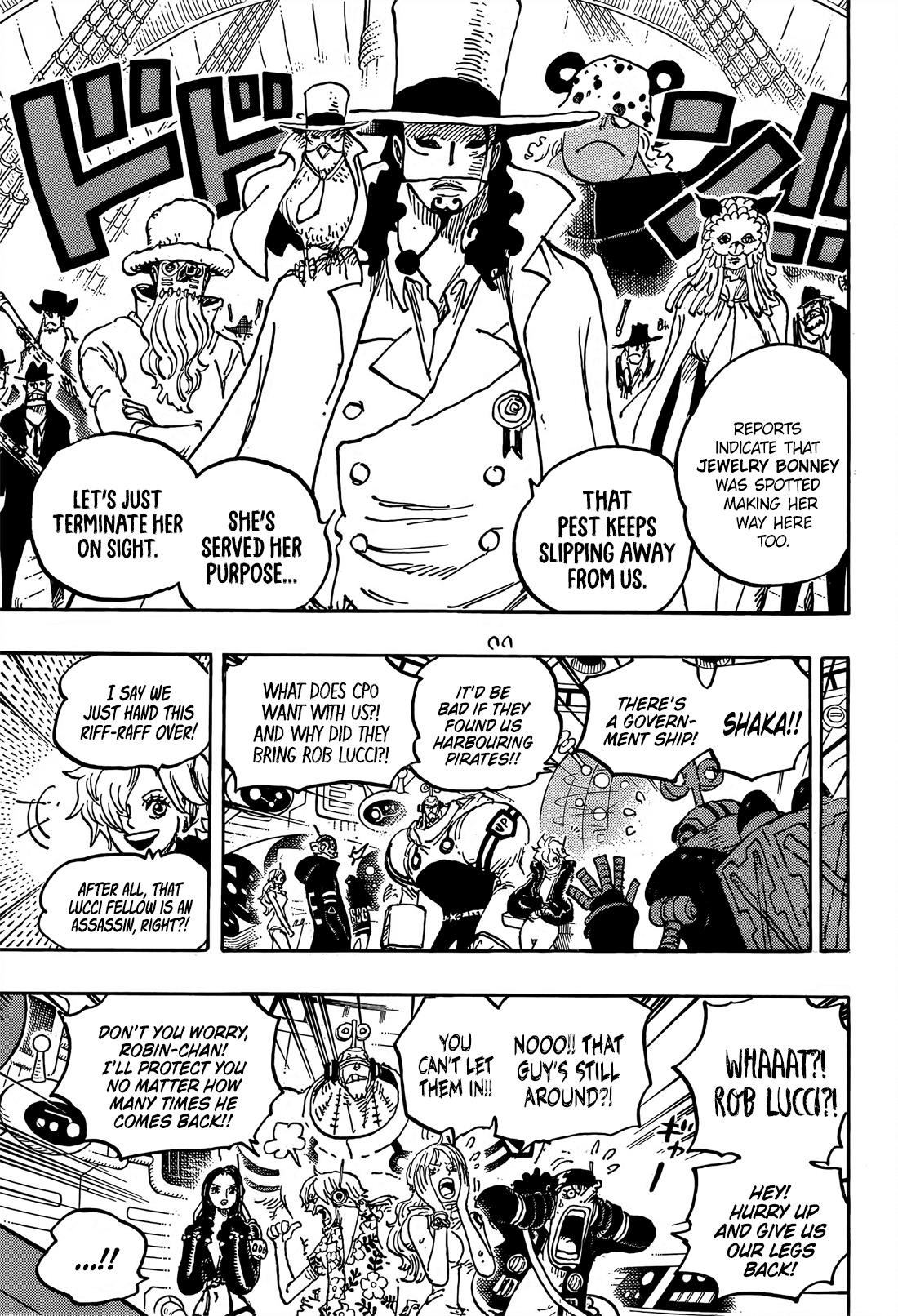 One Piece Chapter 1067 page 13 - Chapter 1067: Punk Records