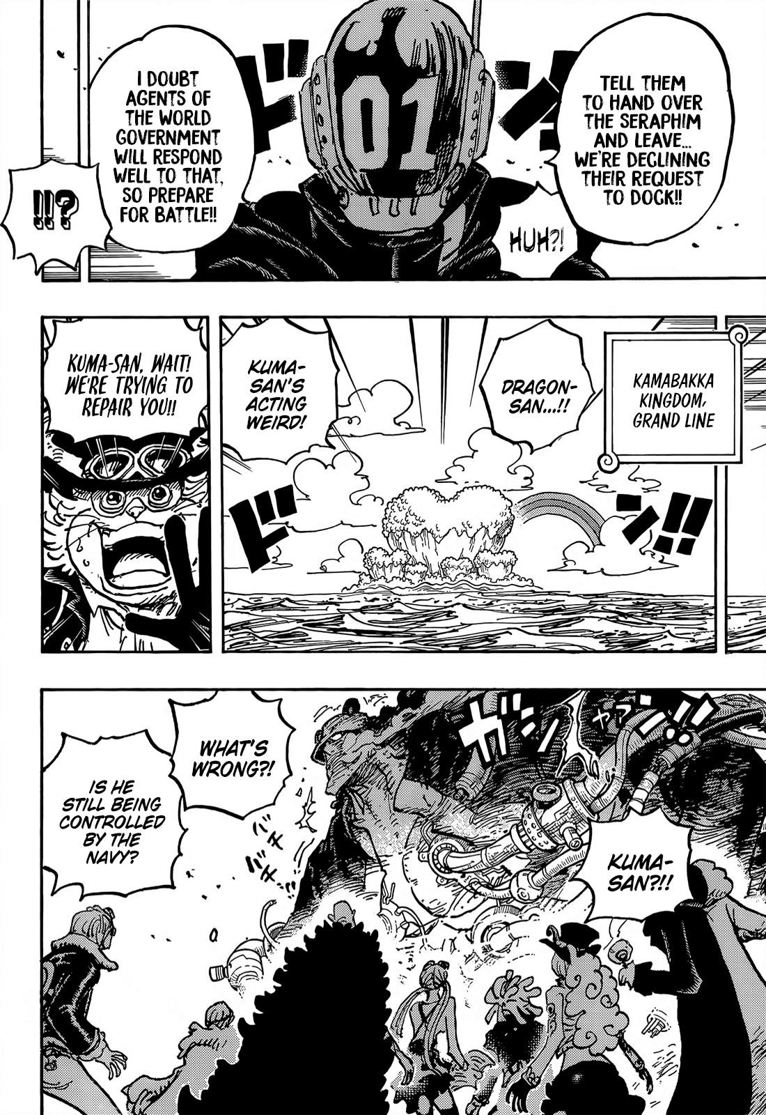 One Piece Chapter 1067 page 14 - Chapter 1067: Punk Records