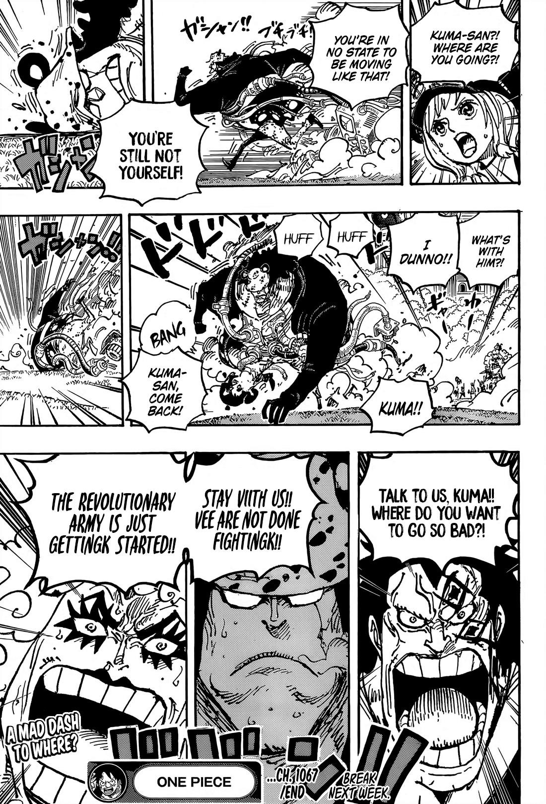 One Piece Chapter 1067 page 15 - Chapter 1067: Punk Records
