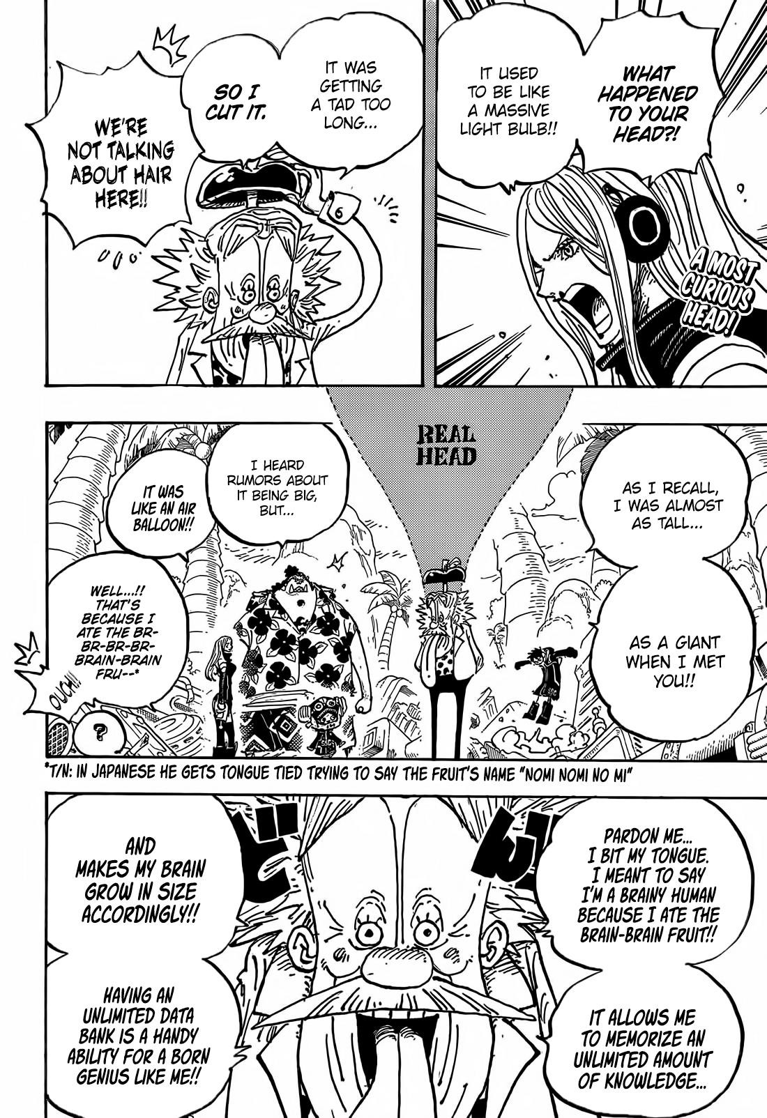 One Piece Chapter 1067 page 2 - Chapter 1067: Punk Records