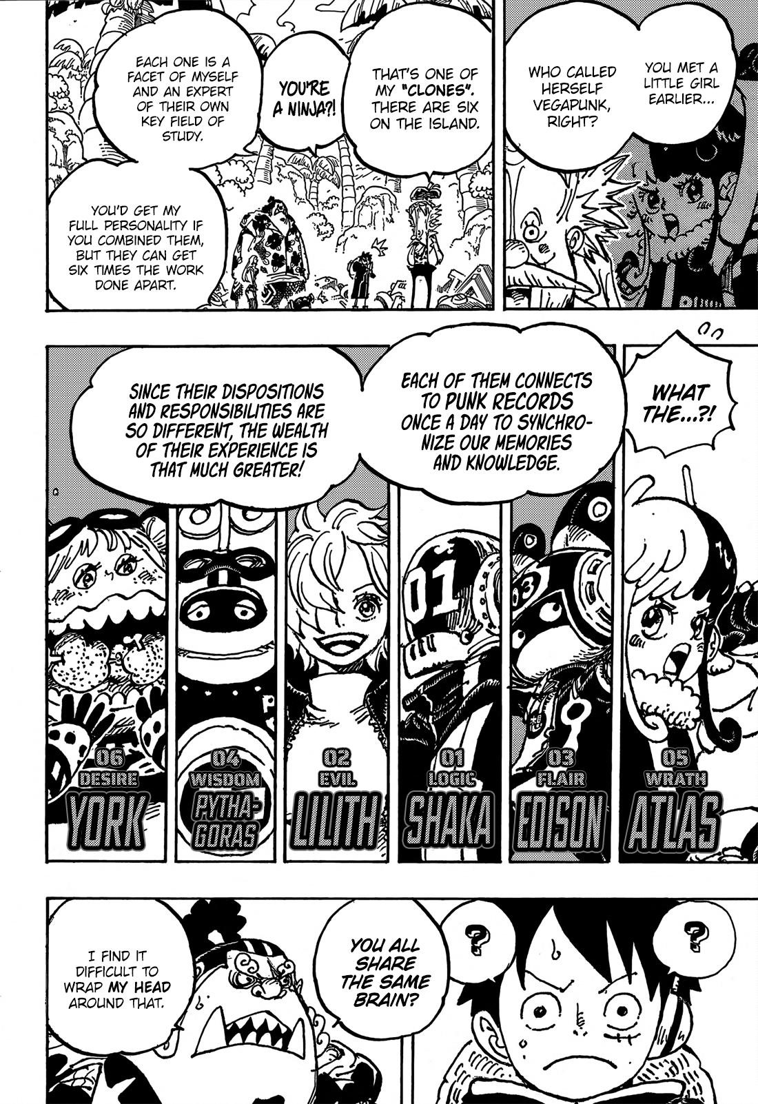 One Piece Chapter 1067 page 4 - Chapter 1067: Punk Records