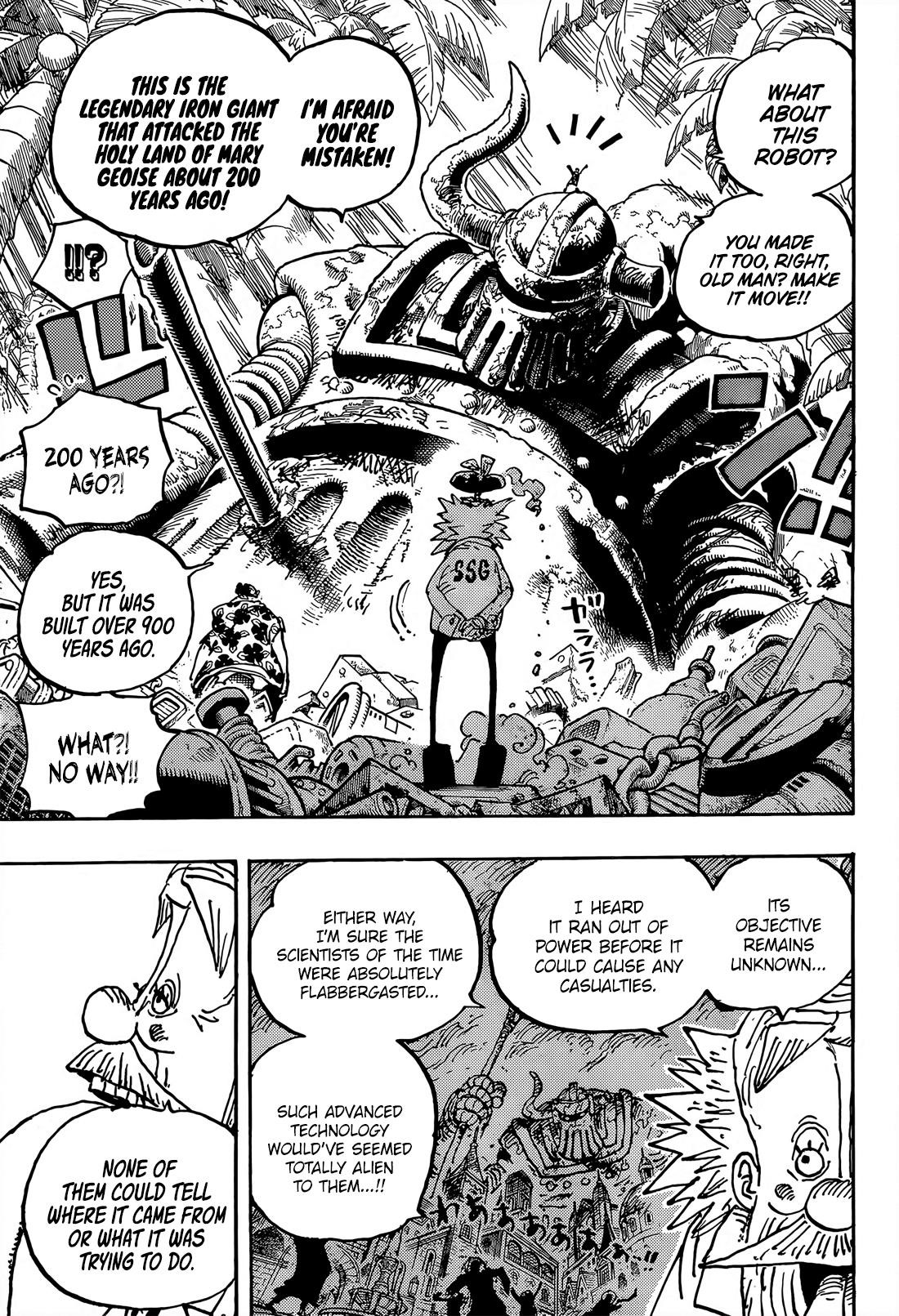 One Piece Chapter 1067 page 9 - Chapter 1067: Punk Records
