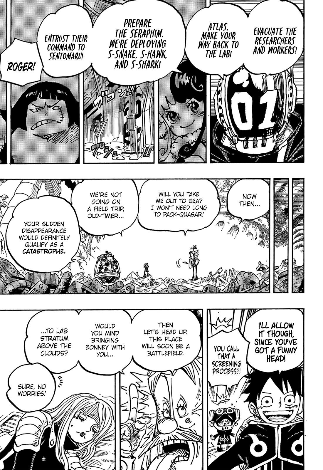 One Piece Chapter 1068 page 11 - Chapter 1068: A Genius' Dream