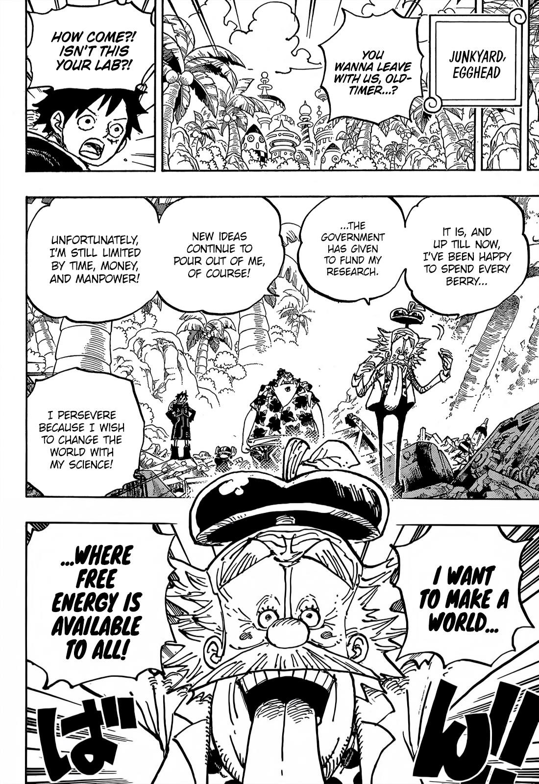 One Piece Chapter 1068 page 6 - Chapter 1068: A Genius' Dream