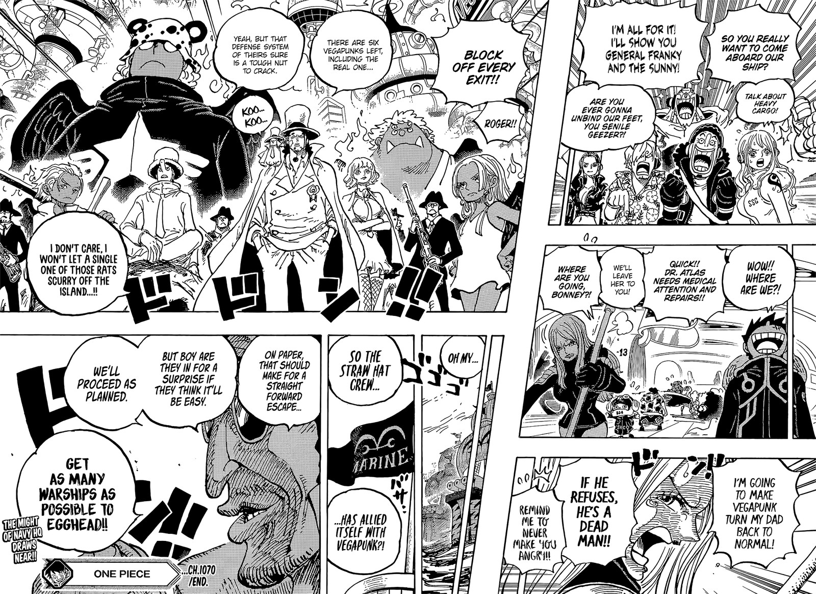One Piece Chapter 1070 page 17 - Chapter 1070: The Strongest Form of Humanity