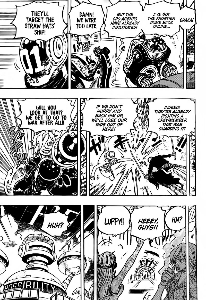 One Piece Chapter 1071 page 10 - Chapter 1071: The Hero Deploys