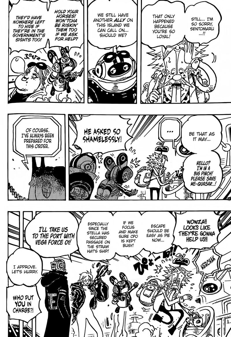 One Piece Chapter 1071 page 5 - Chapter 1071: The Hero Deploys