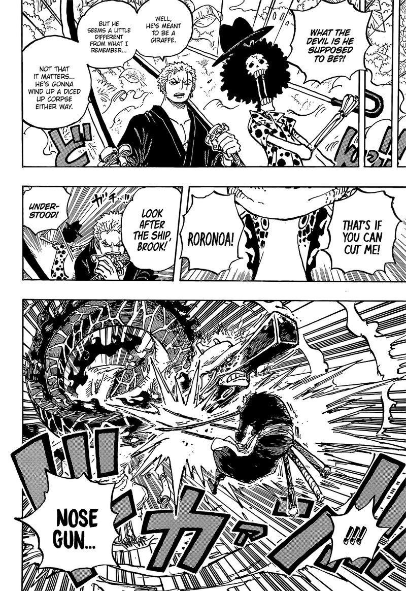 One Piece Chapter 1072 page 13 - Chapter 1072: The Weight of Memory