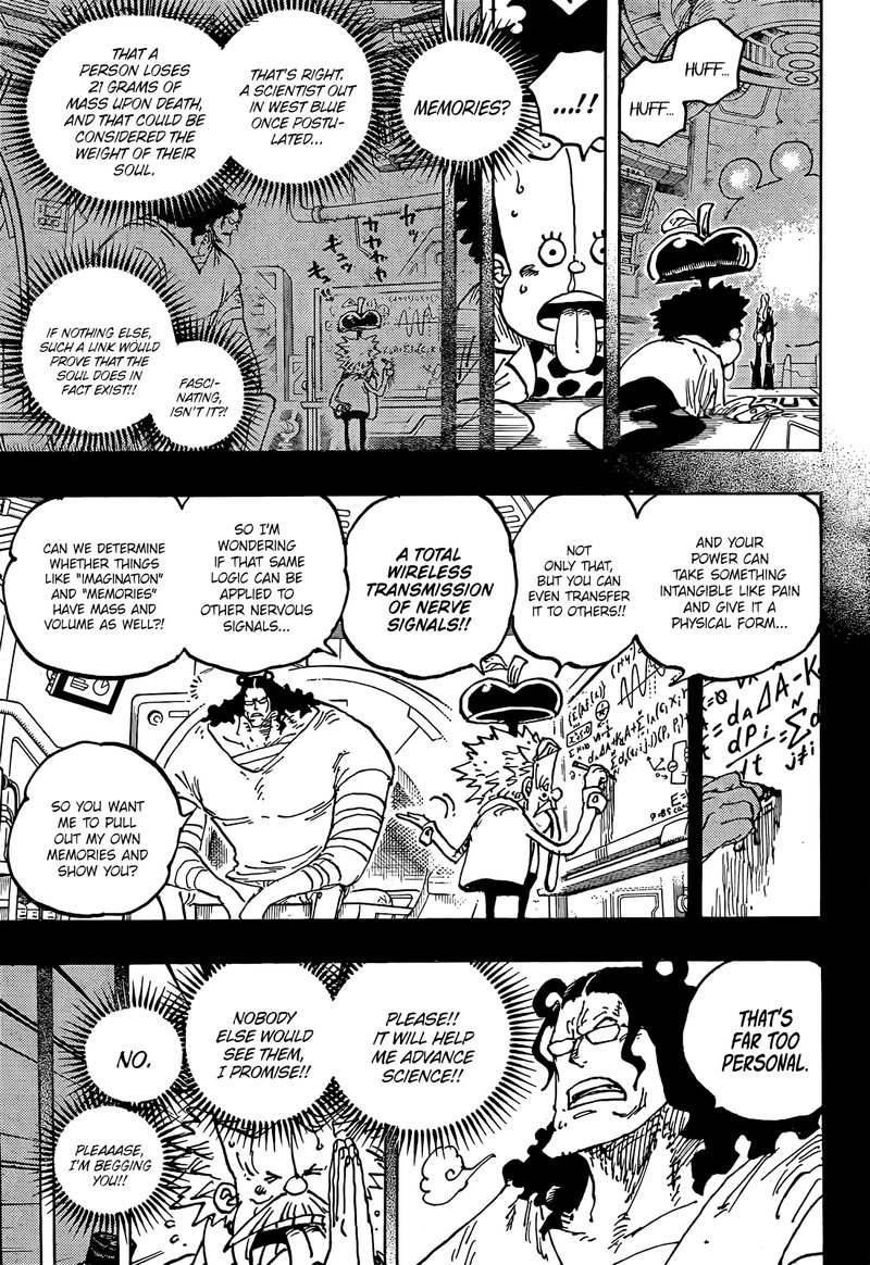 One Piece Chapter 1072 page 9 - Chapter 1072: The Weight of Memory