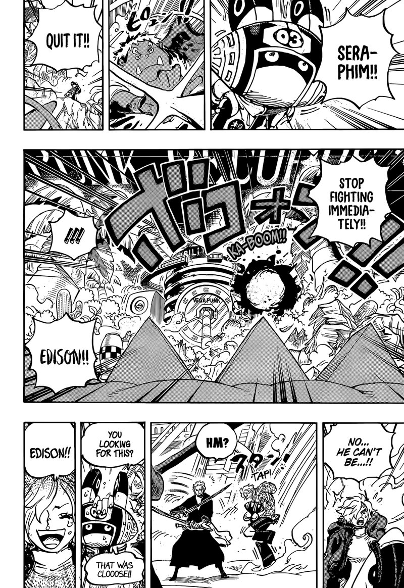 One Piece Chapter 1073 page 8 - Chapter 1073: Miss Buckingham Stussy