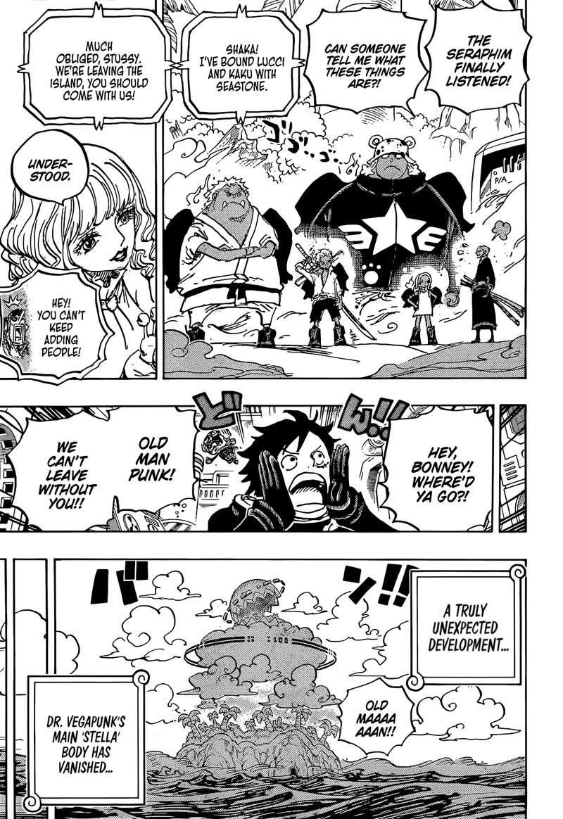 One Piece Chapter 1073 page 9 - Chapter 1073: Miss Buckingham Stussy