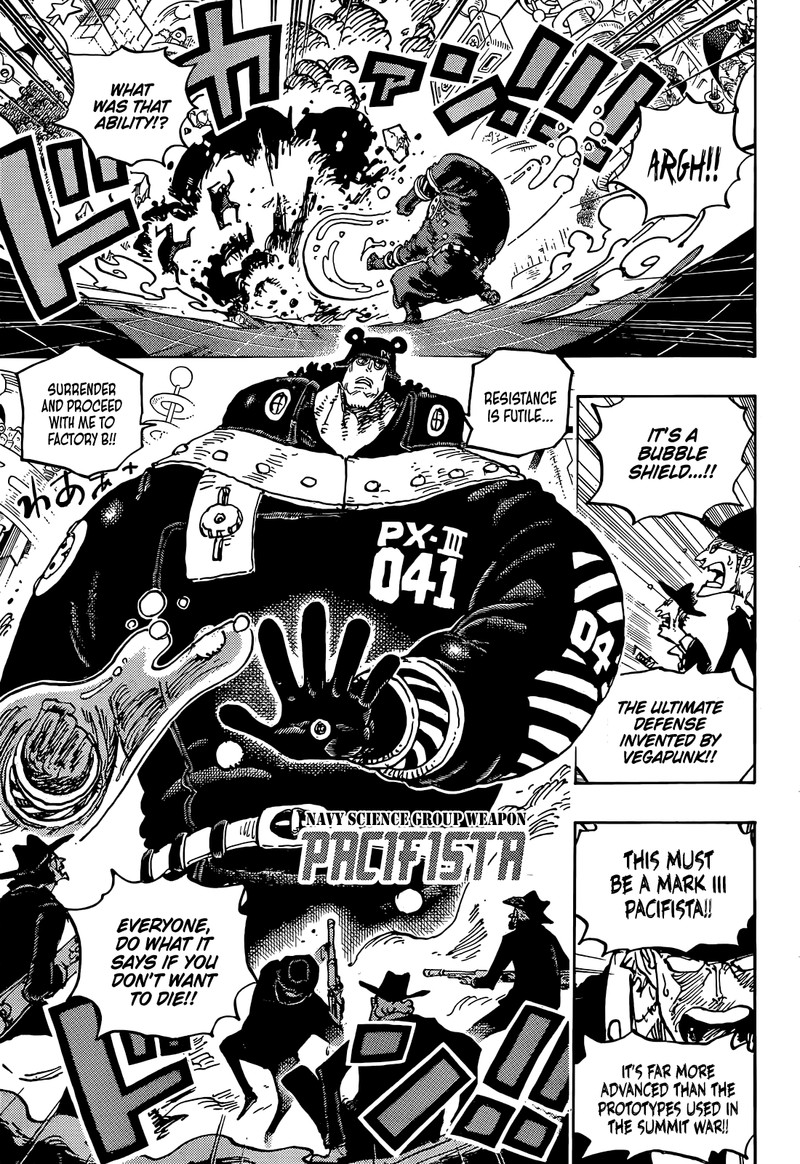 One Piece Chapter 1074 page 3 - Chapter 1074: Mark III