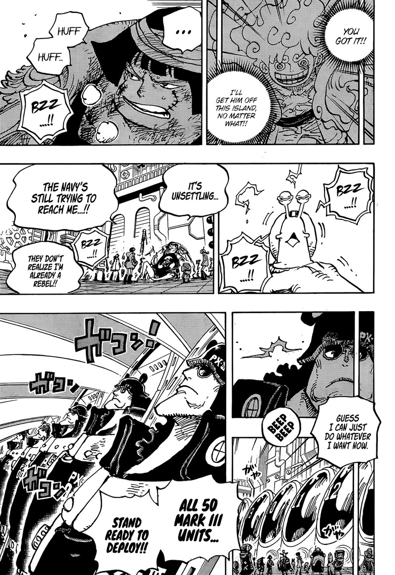 One Piece Chapter 1074 page 5 - Chapter 1074: Mark III