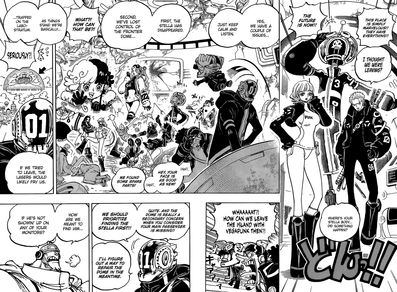 One Piece Chapter 1074 page 8 - Chapter 1074: Mark III