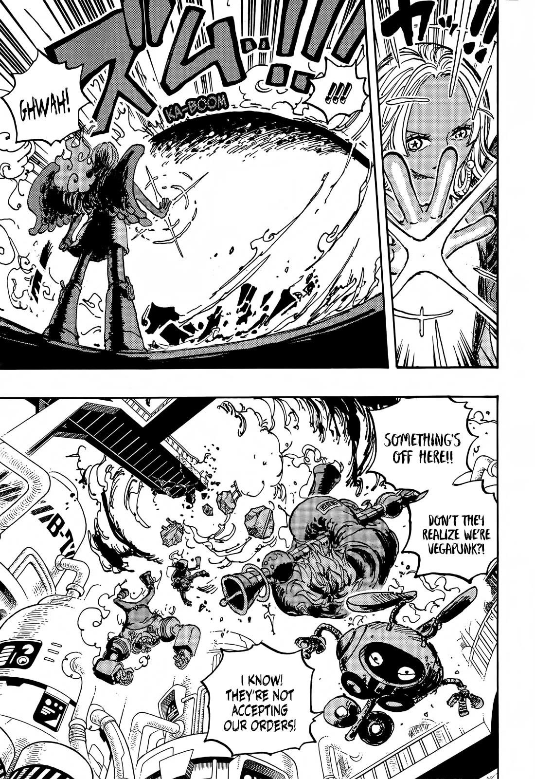 One Piece Chapter 1075 page 11 - Chapter 1075: Labophase Death Game