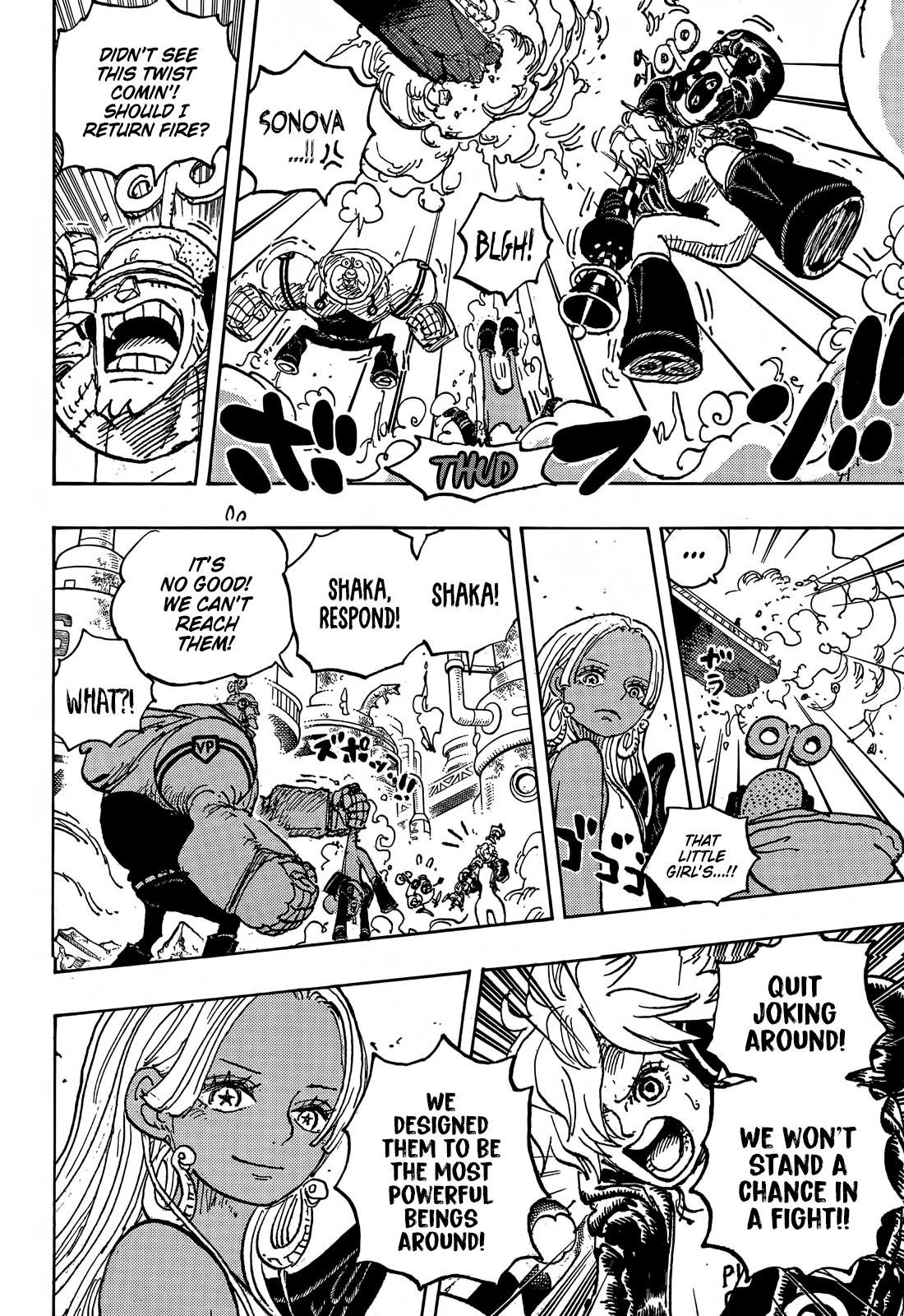 One Piece Chapter 1075 page 12 - Chapter 1075: Labophase Death Game