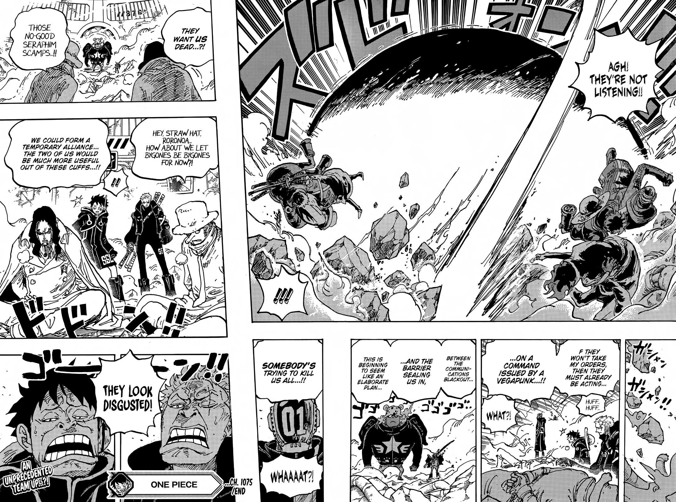 One Piece Chapter 1075 page 14 - Chapter 1075: Labophase Death Game