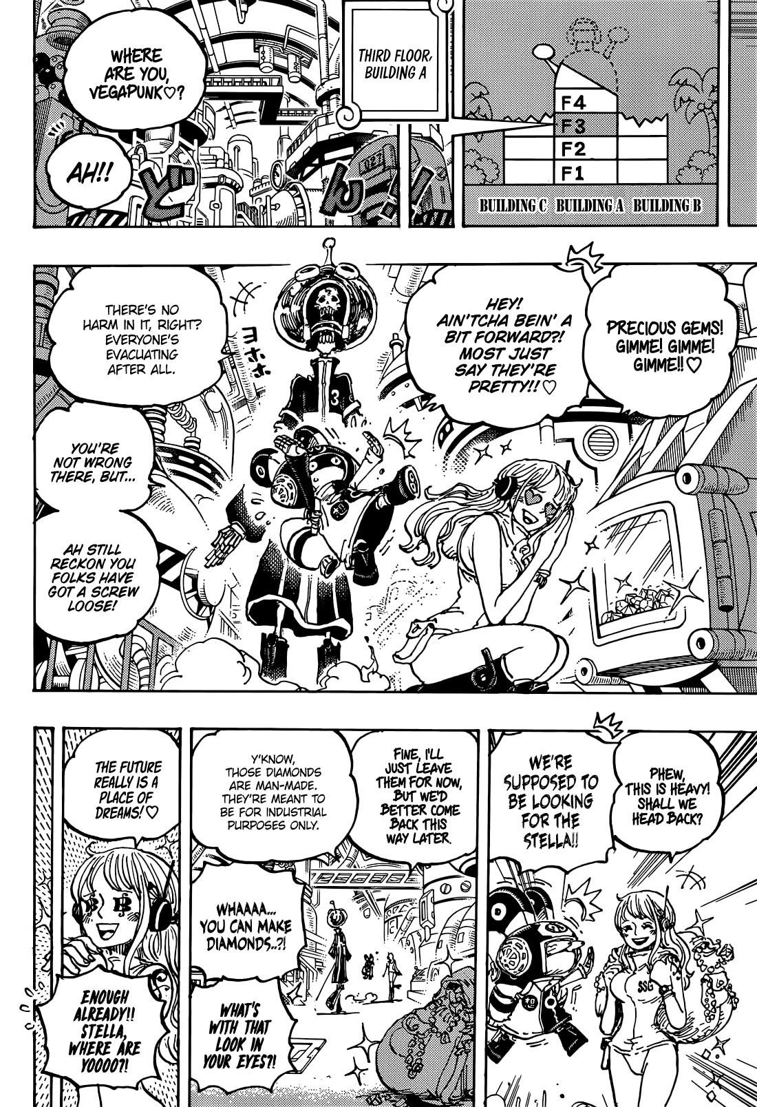 One Piece Chapter 1075 page 4 - Chapter 1075: Labophase Death Game