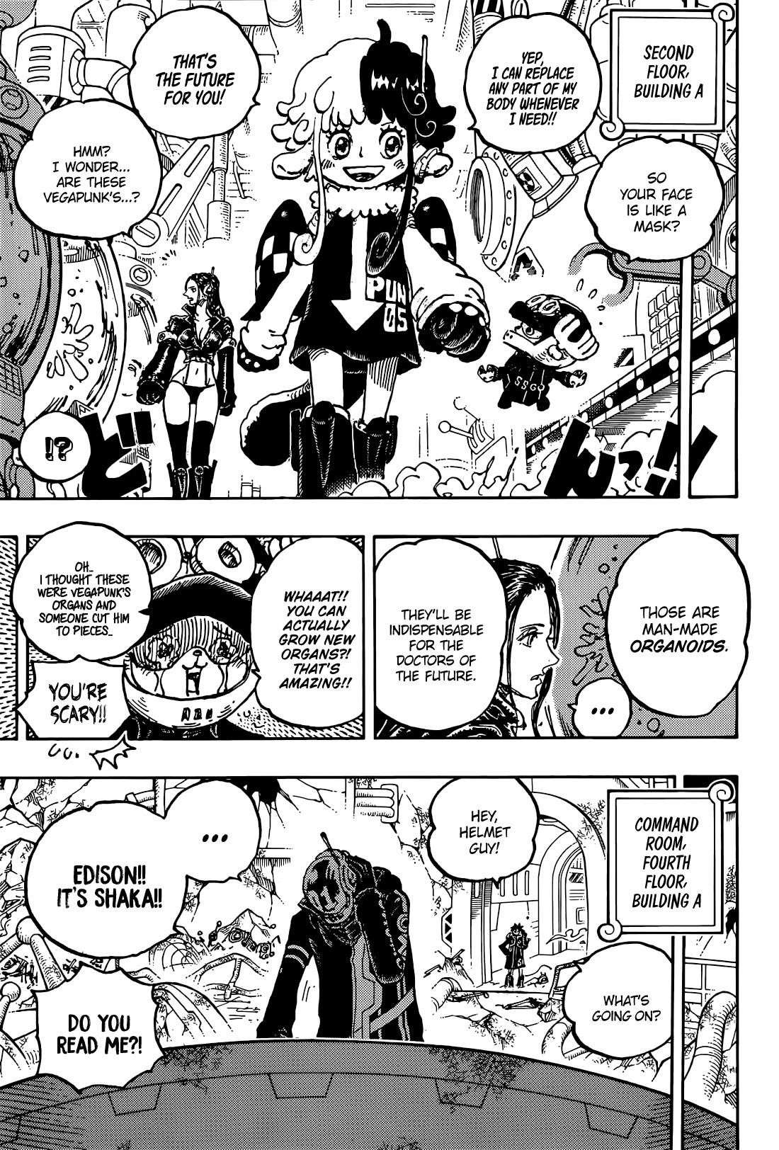 One Piece Chapter 1075 page 5 - Chapter 1075: Labophase Death Game
