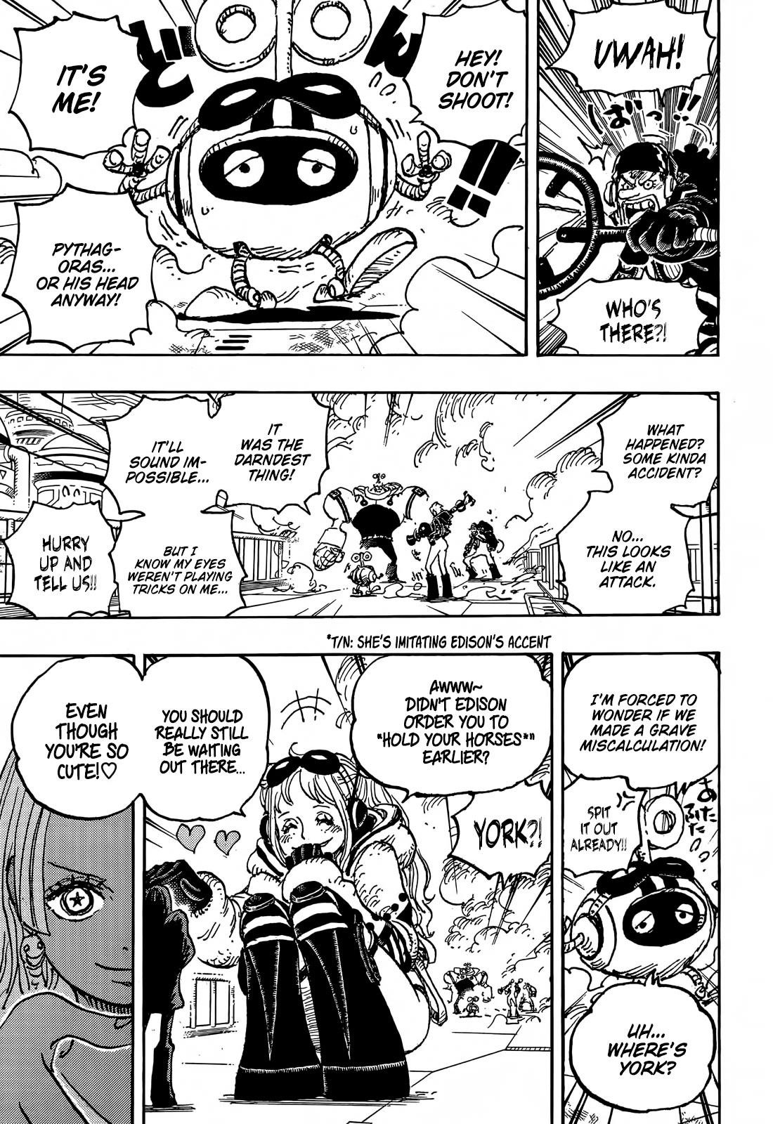 One Piece Chapter 1075 page 9 - Chapter 1075: Labophase Death Game