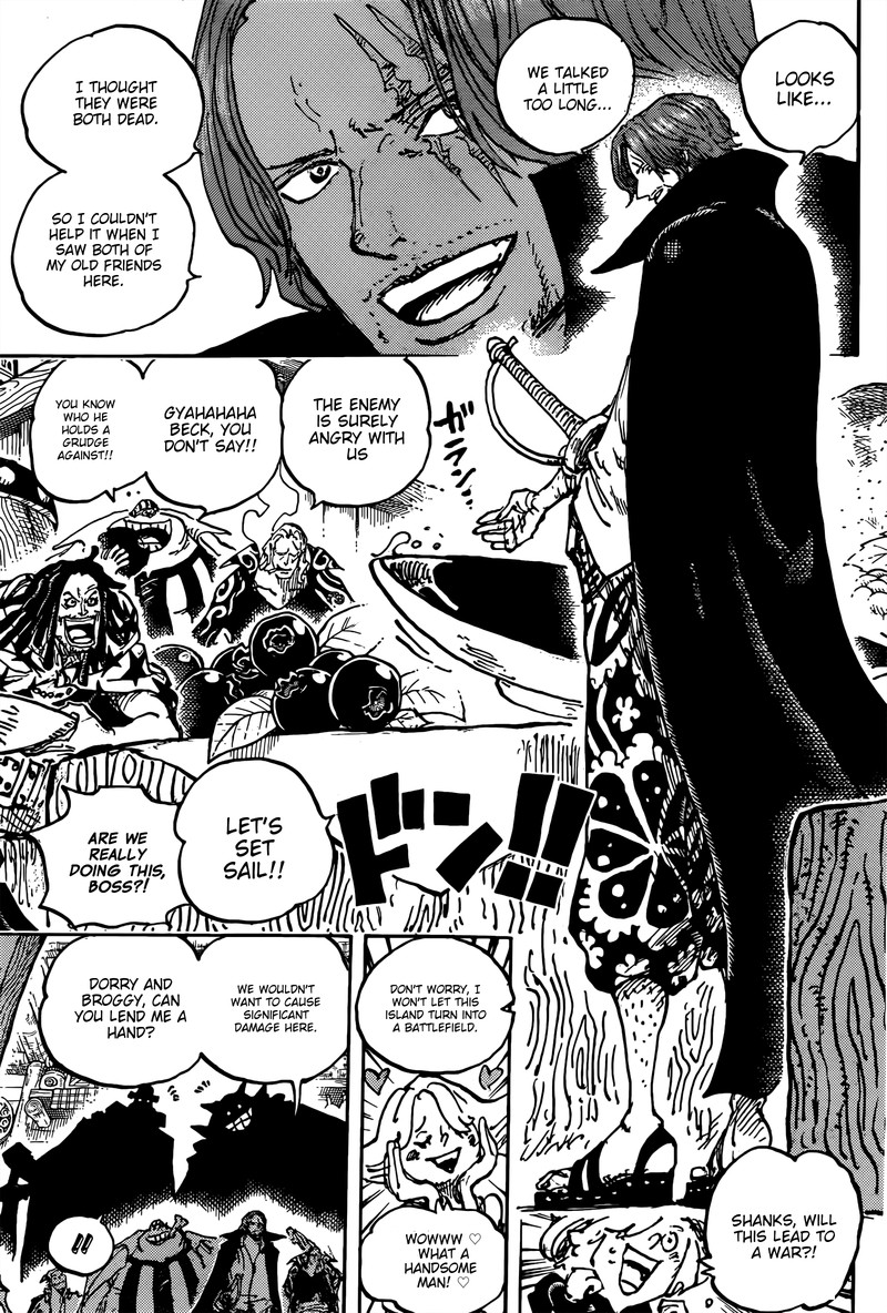 One Piece Chapter 1076 page 12 - Chapter 1076: Old Friends