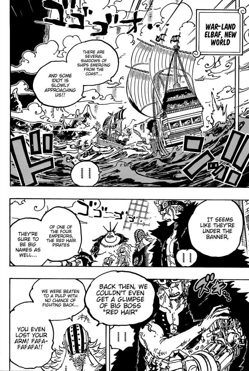 One Piece Chapter 1076 page 14 - Chapter 1076: Old Friends