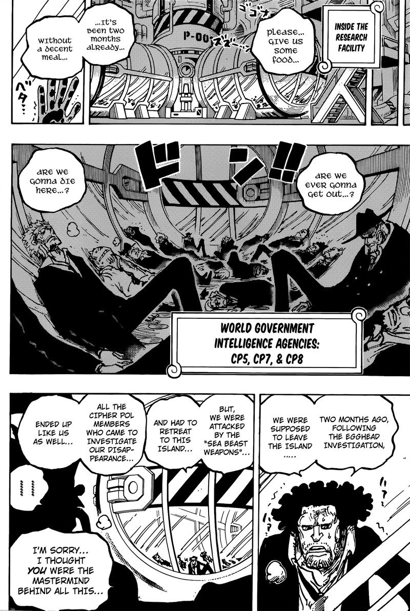 One Piece Chapter 1076 page 9 - Chapter 1076: Old Friends