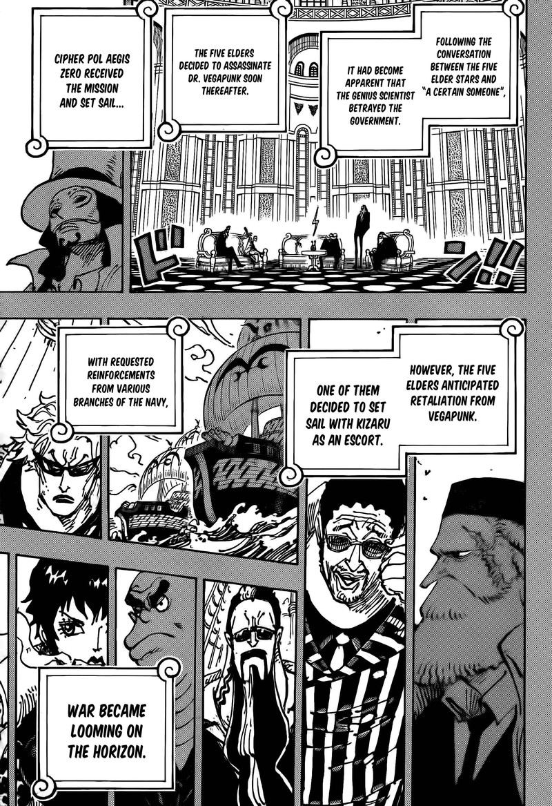 One Piece Chapter 1078 page 11 - Chapter 1078: Escape Limit