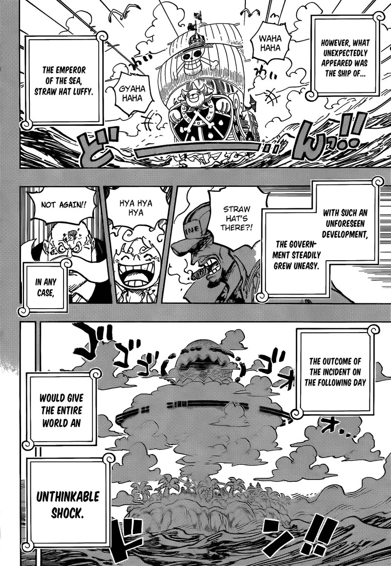 One Piece Chapter 1078 page 12 - Chapter 1078: Escape Limit