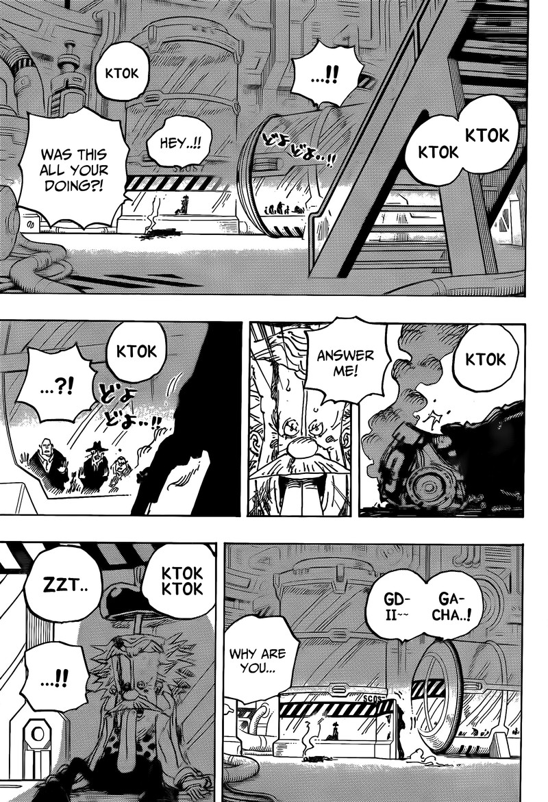 One Piece Chapter 1078 page 13 - Chapter 1078: Escape Limit