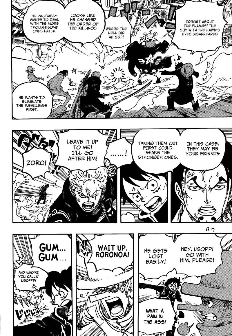 One Piece Chapter 1078 page 8 - Chapter 1078: Escape Limit