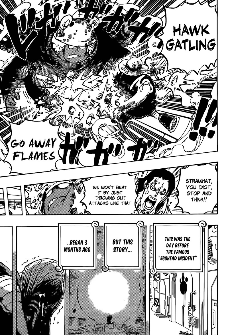One Piece Chapter 1078 page 9 - Chapter 1078: Escape Limit