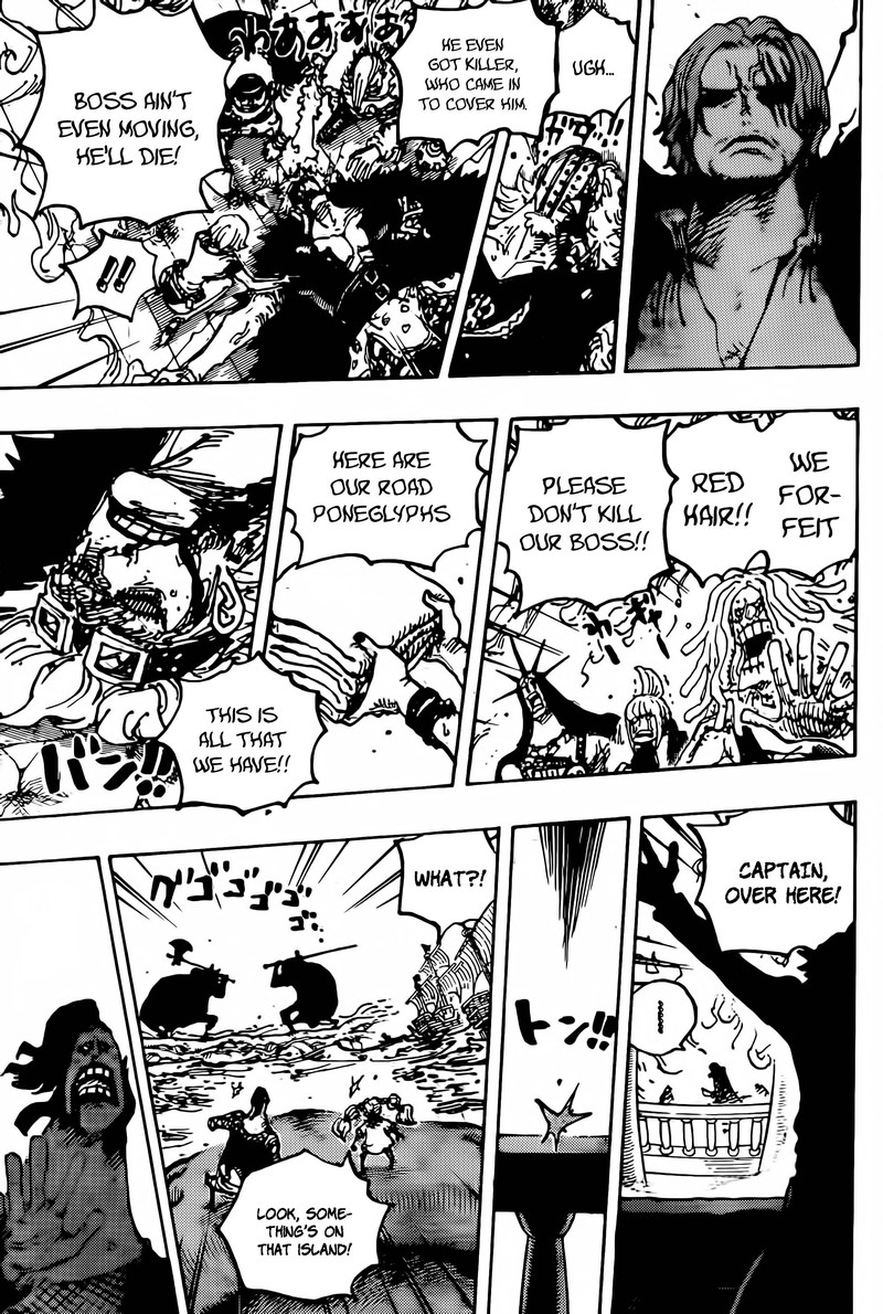 One Piece Chapter 1079 page 11 - Chapter 1079: The Emperor's Crew, The Red Hair Pirates