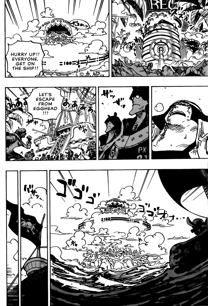 One Piece Chapter 1079 page 4 - Chapter 1079: The Emperor's Crew, The Red Hair Pirates
