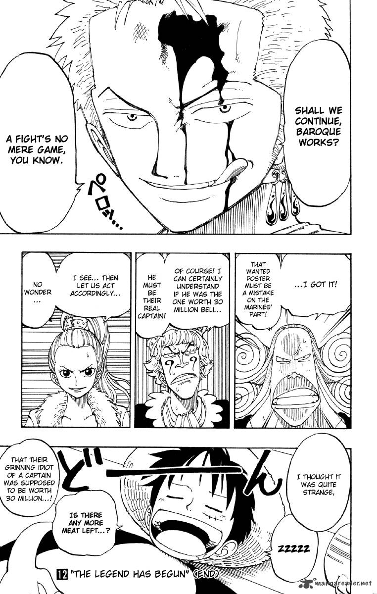 One Piece Chapter 108 page 19 - Chapter 108: 100 Bounty Hunters