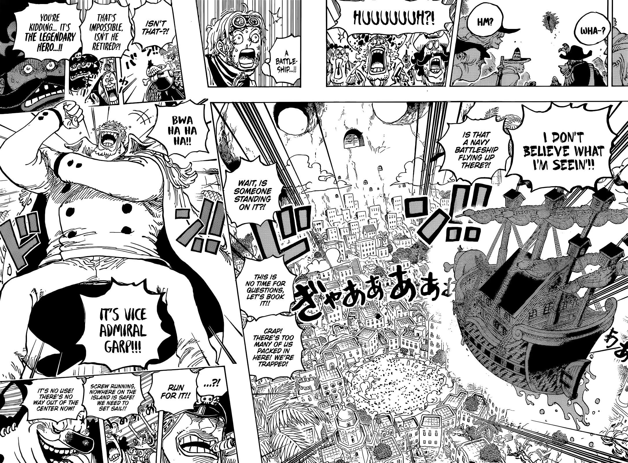 One Piece Chapter 1080 page 14 - Chapter 1080: The Hero of Legend