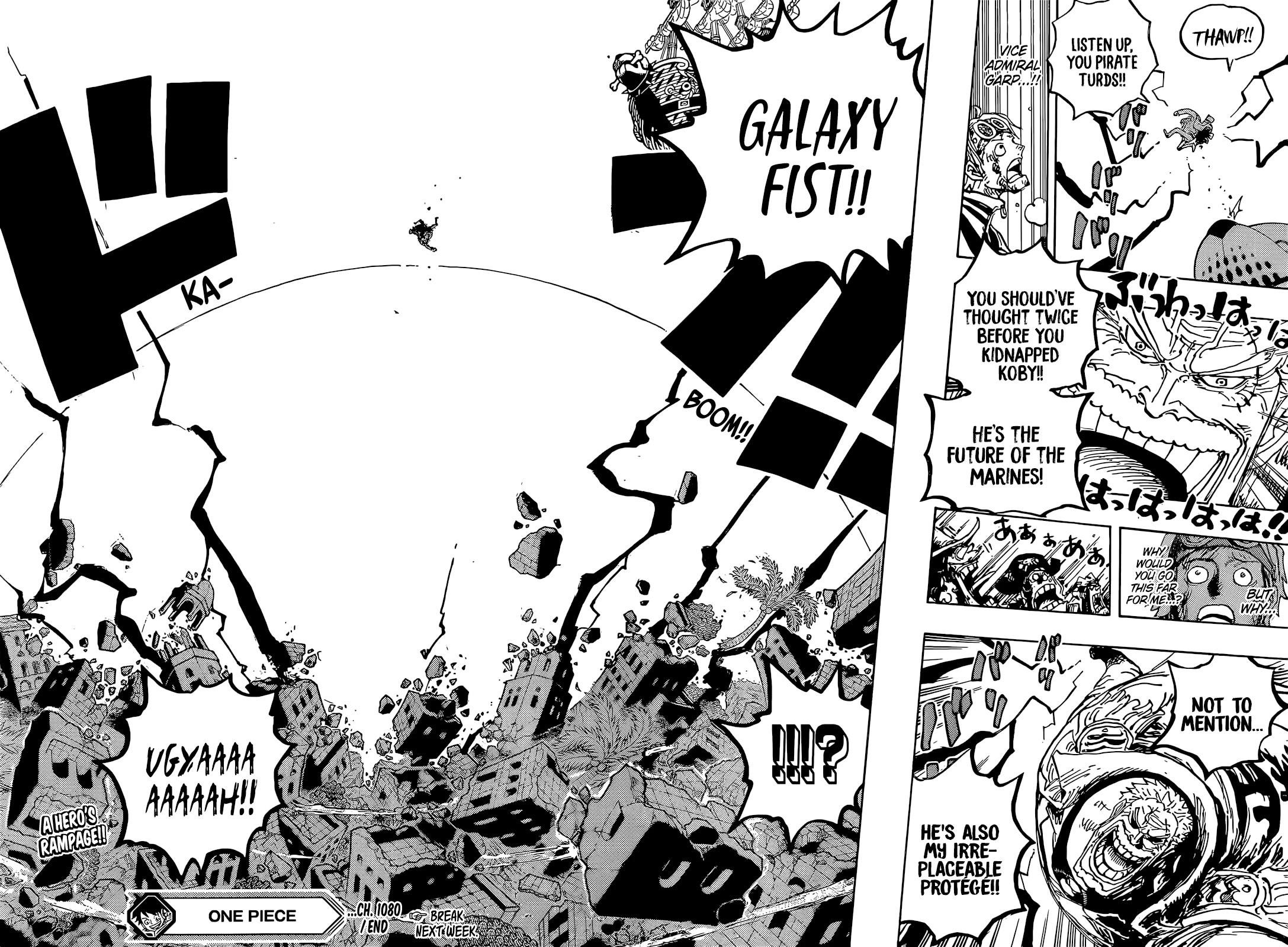 One Piece Chapter 1080 page 15 - Chapter 1080: The Hero of Legend