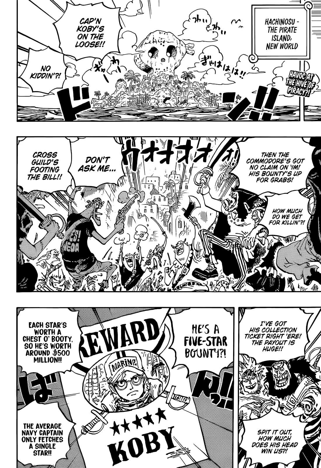 One Piece Chapter 1080 page 2 - Chapter 1080: The Hero of Legend