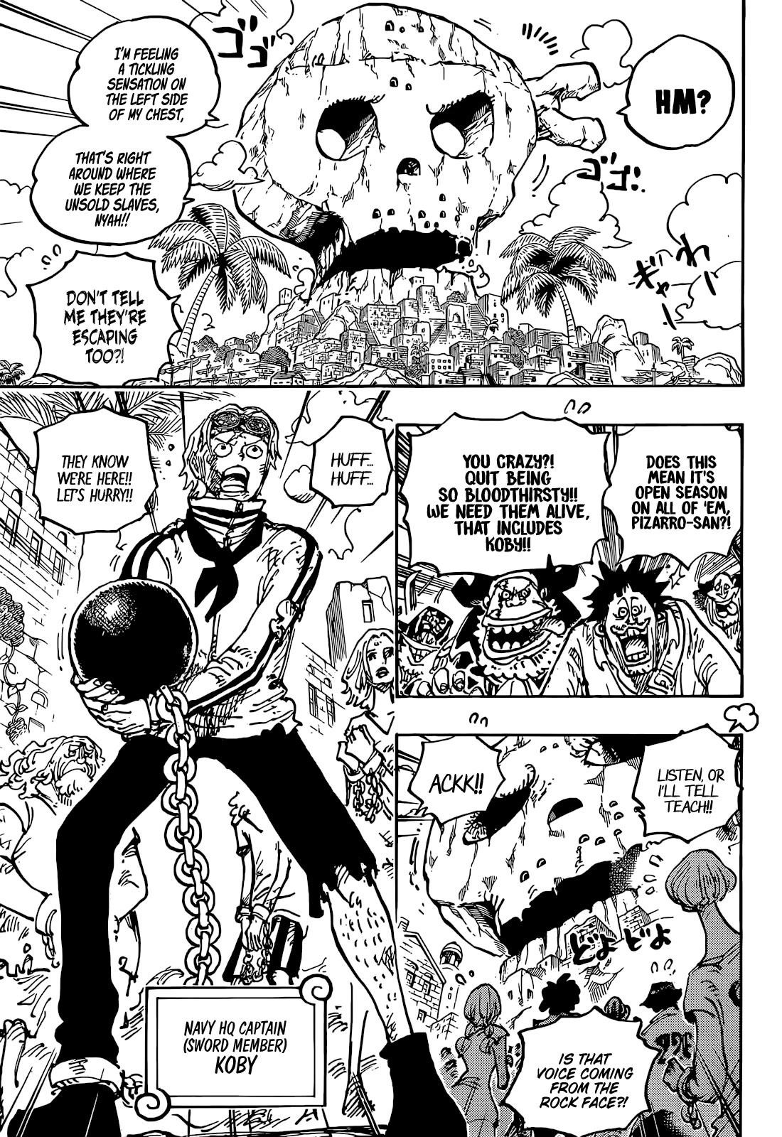 One Piece Chapter 1080 page 3 - Chapter 1080: The Hero of Legend