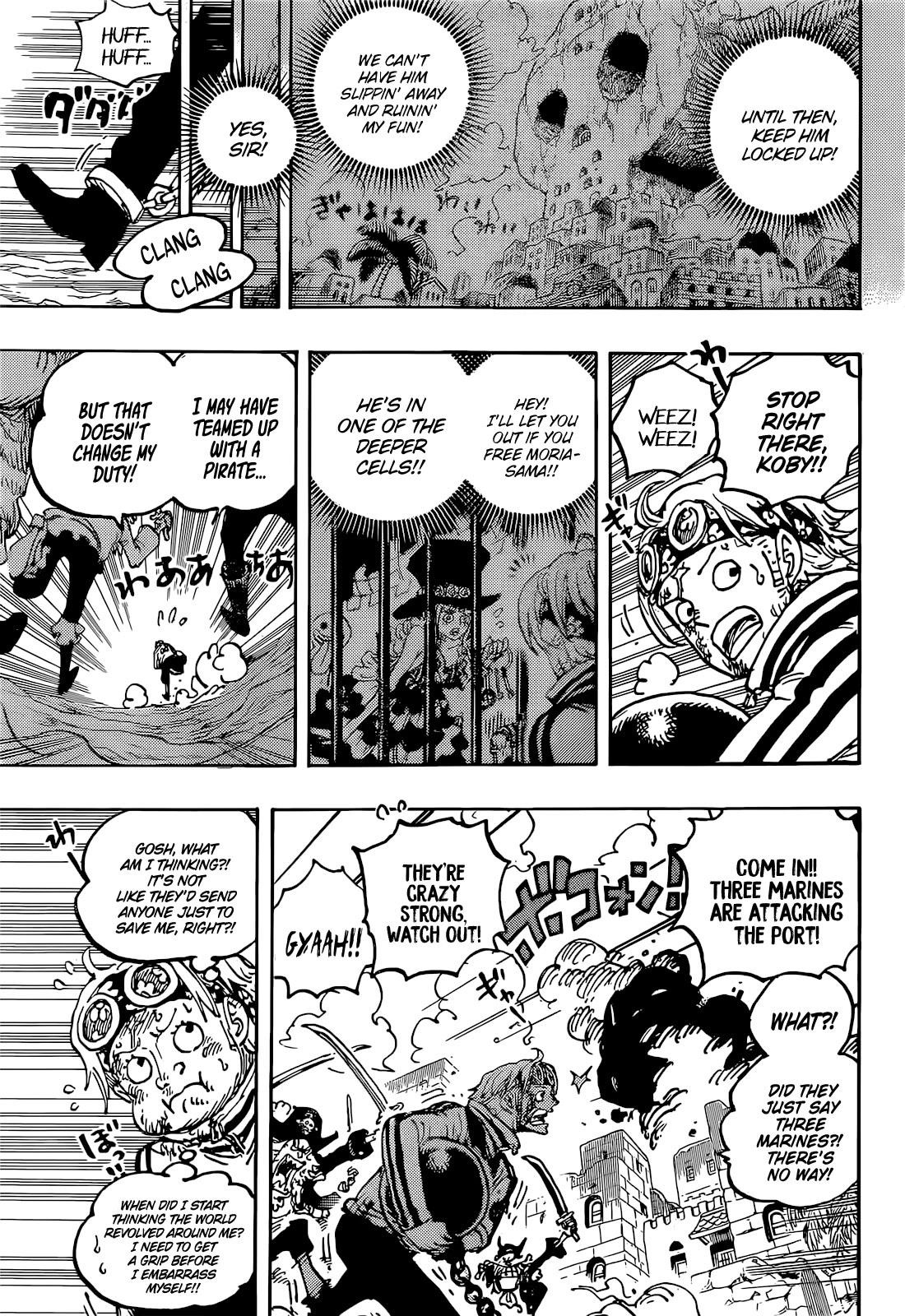 One Piece Chapter 1080 page 9 - Chapter 1080: The Hero of Legend