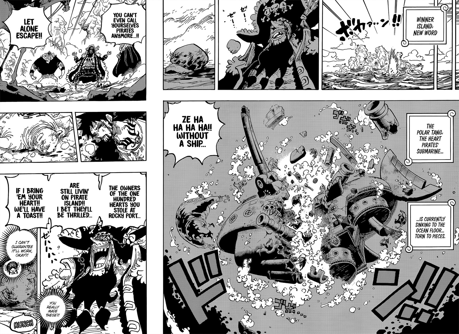 One Piece Chapter 1081 page 13 - Chapter 1081: Tenth Ship Captain of the Blackbeard Pirates, Kuzan