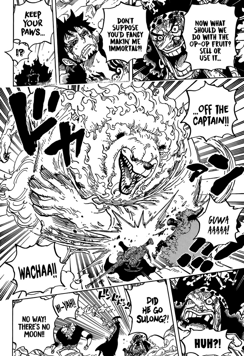One Piece Chapter 1081 page 14 - Chapter 1081: Tenth Ship Captain of the Blackbeard Pirates, Kuzan