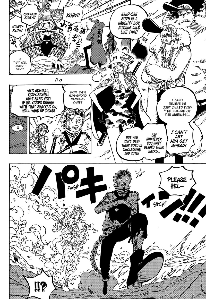One Piece Chapter 1081 page 5 - Chapter 1081: Tenth Ship Captain of the Blackbeard Pirates, Kuzan