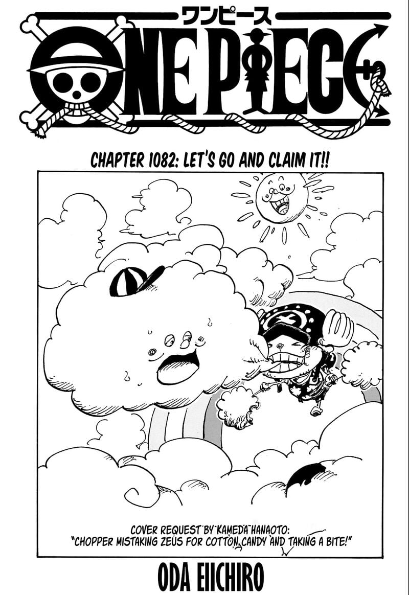 One Piece Chapter 1082 page 1 - Chapter 1082: Let's Go and Take It!!